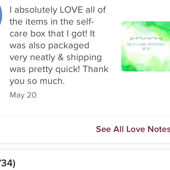 Self-care box mystery package - Picture 4 of 4